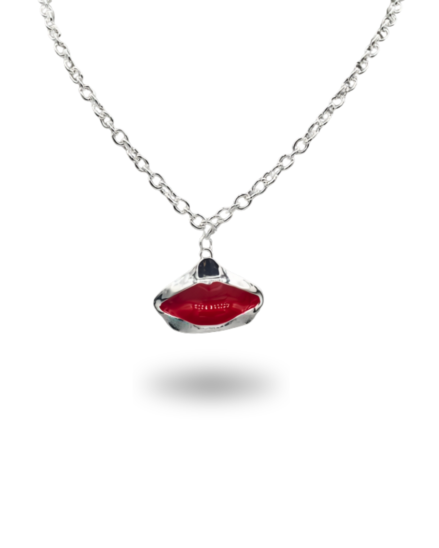 COLLANA ENAMEL LIPS