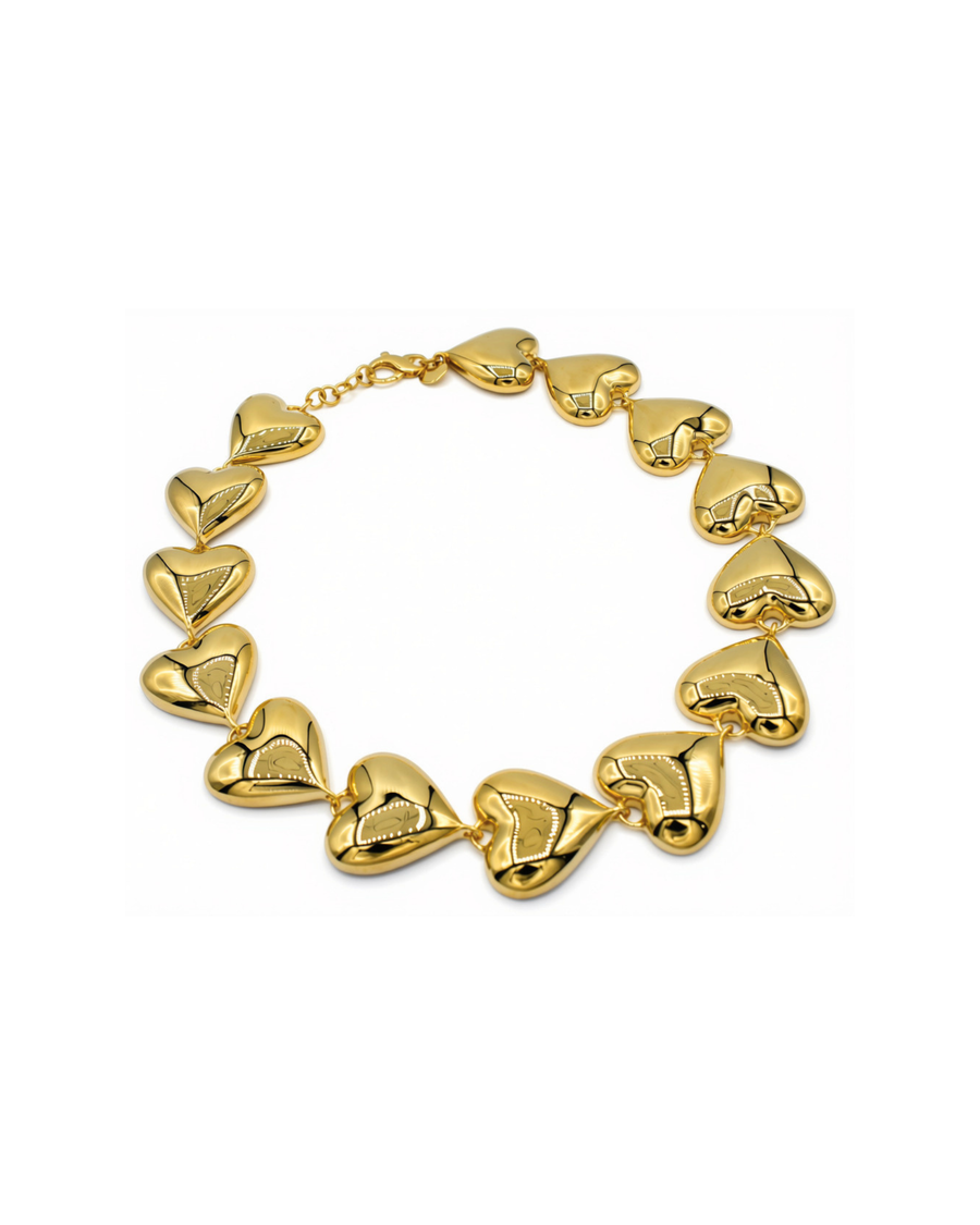 PUFFY HEART NECKLACE