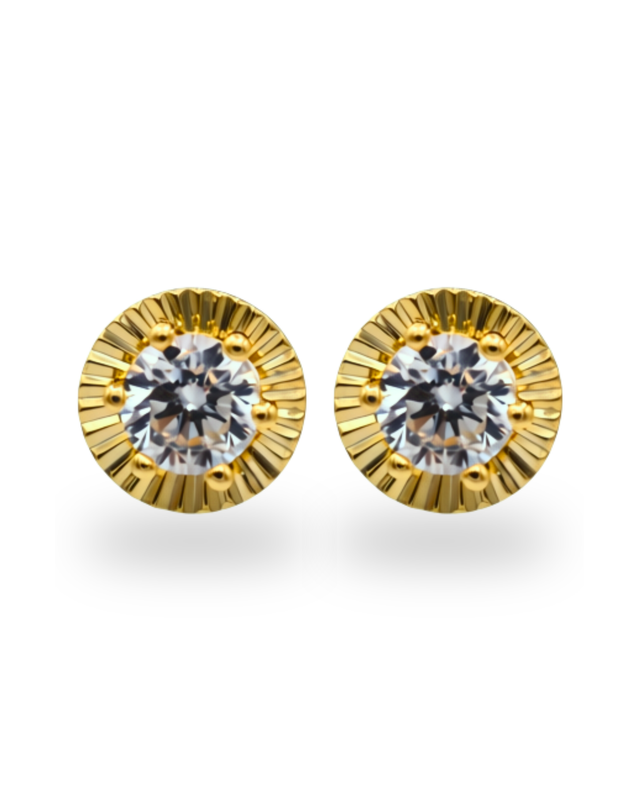 DISK EARRING