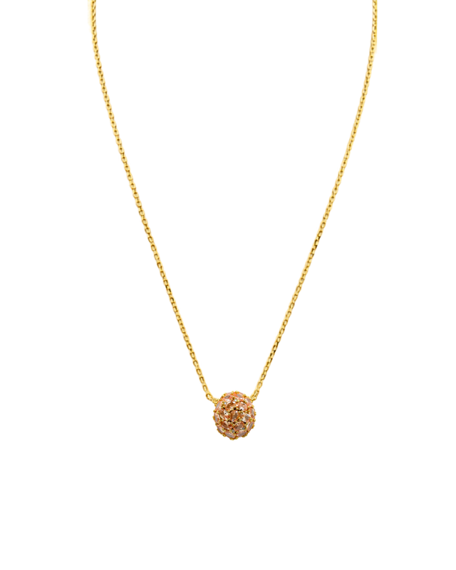 GOLD PAVÉ NECKLACE