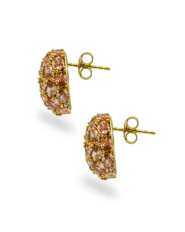PAVÉ GOLD EARRING