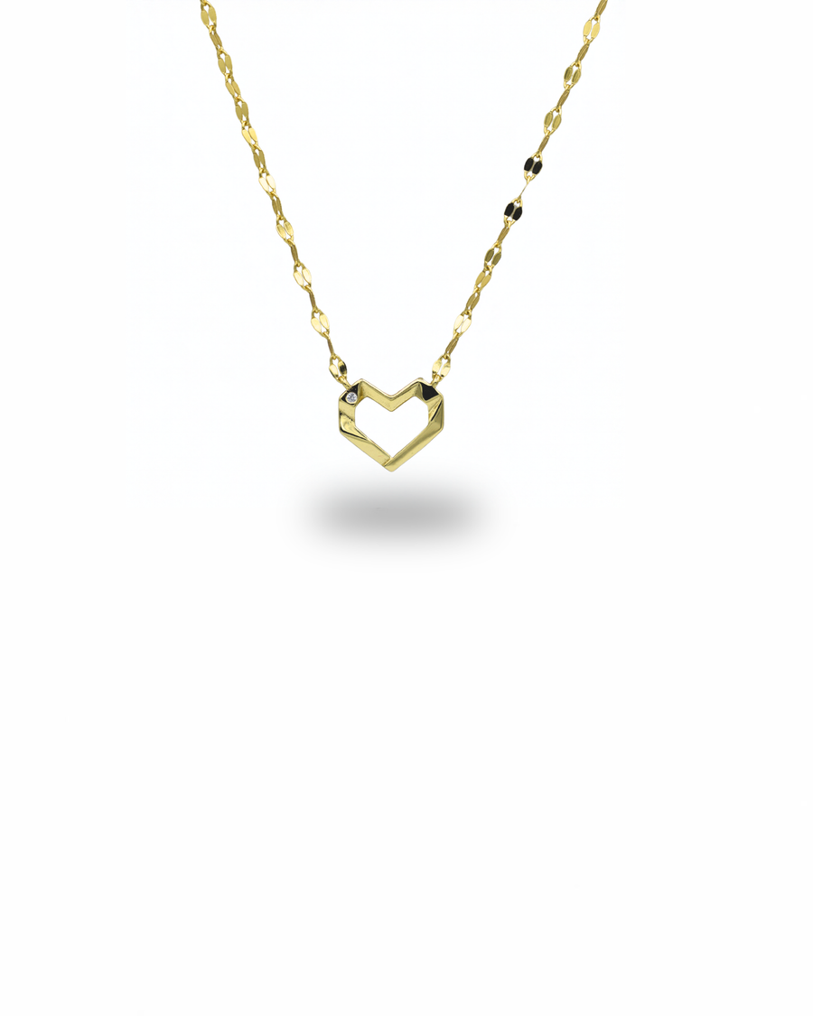 COLLANA MIRROR HEART
