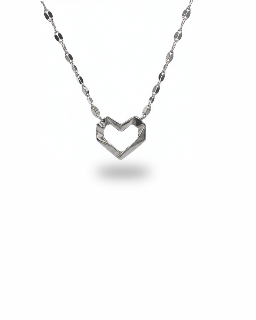 COLLANA MIRROR HEART