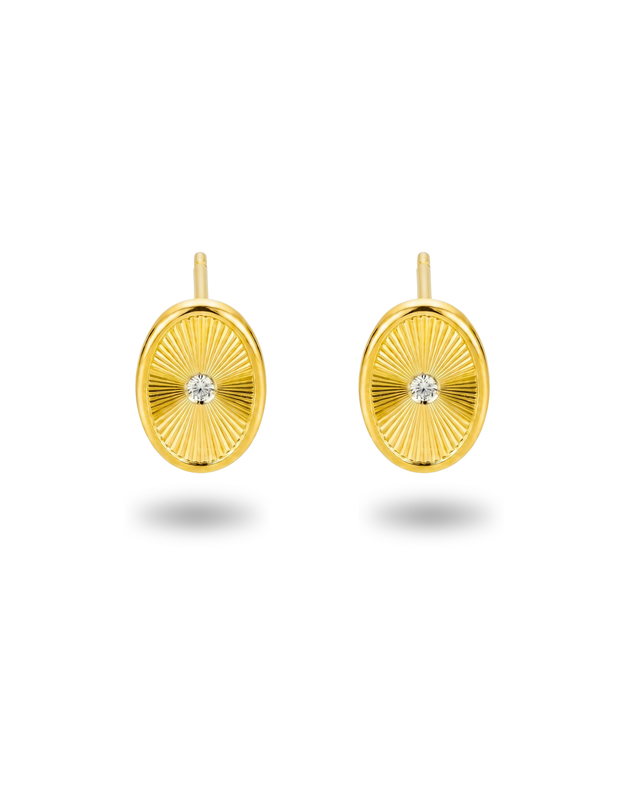 OVAL EARRING
