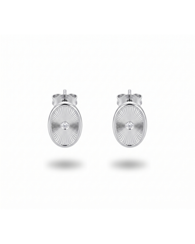 OVAL EARRING